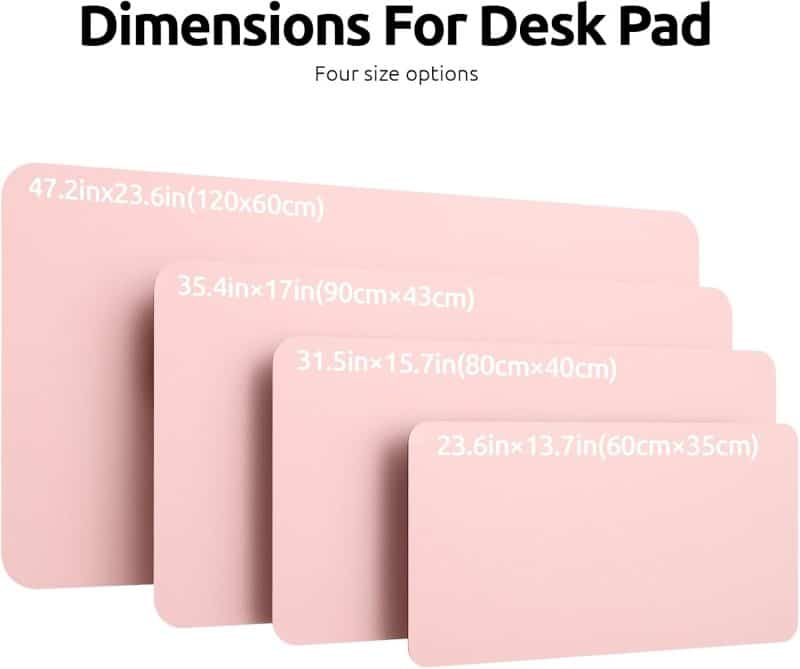 YSAGi Leather Desk Pad Protector - Image 207