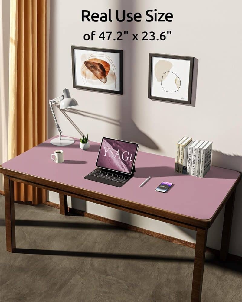 YSAGi Leather Desk Pad Protector - Image 210