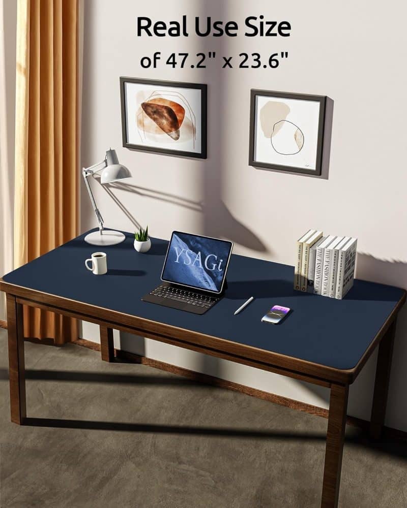 YSAGi Leather Desk Pad Protector - Image 213