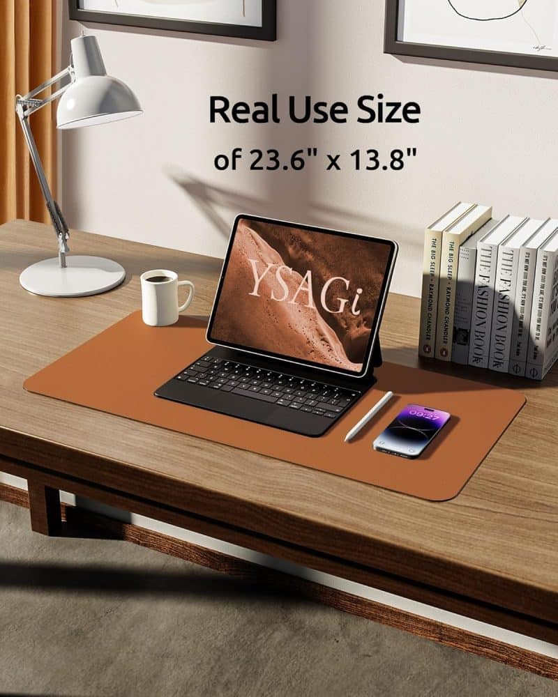YSAGi Leather Desk Pad Protector - Image 230
