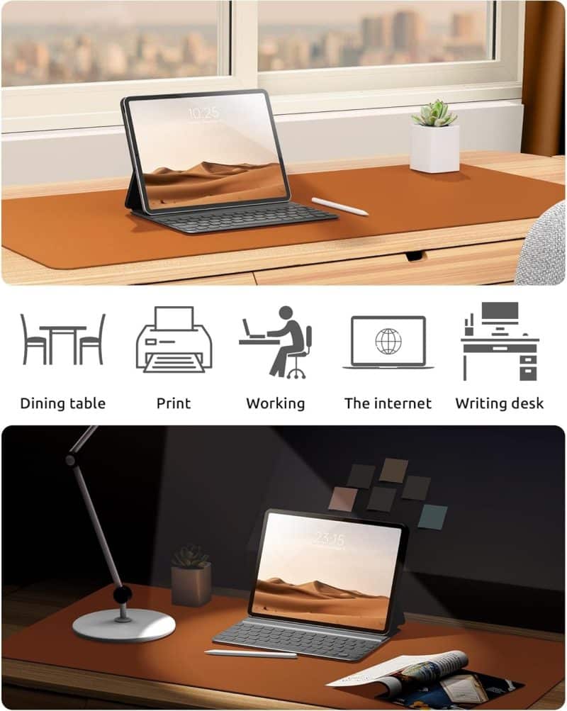 YSAGi Leather Desk Pad Protector - Image 231
