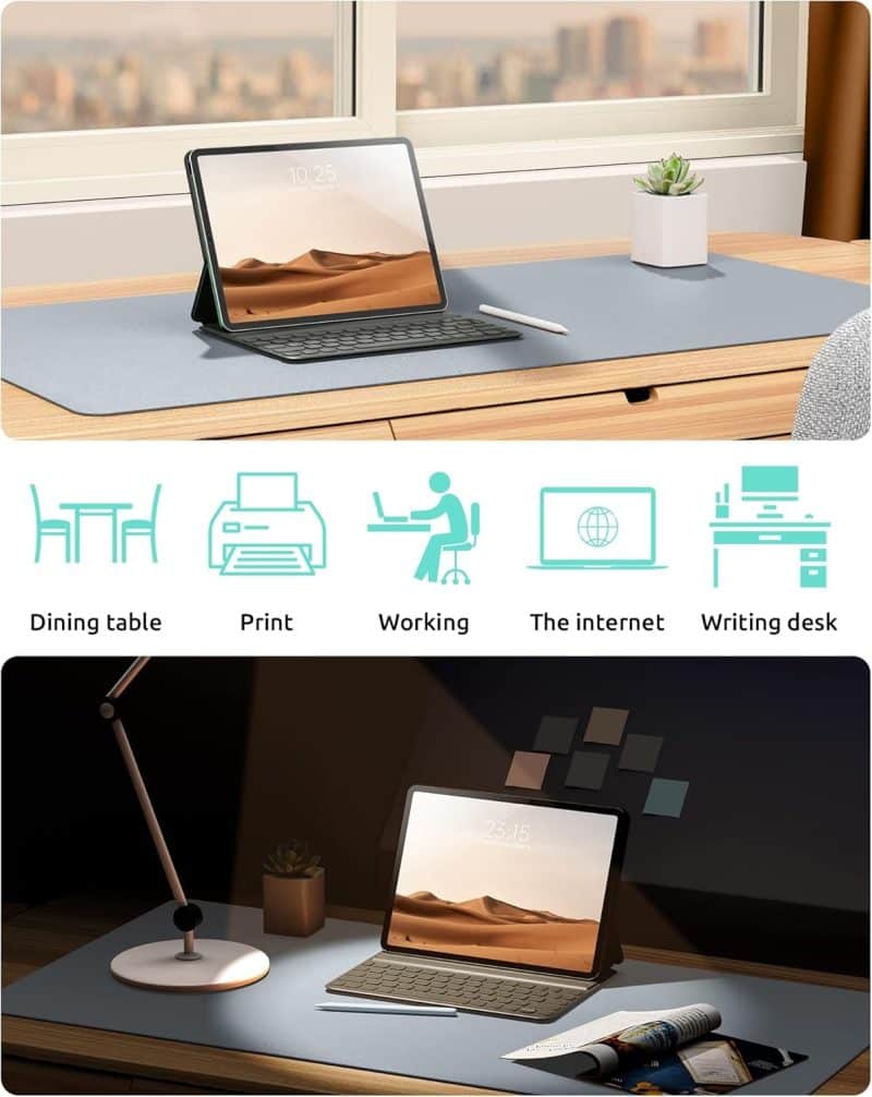 YSAGi Leather Desk Pad Protector - Image 240