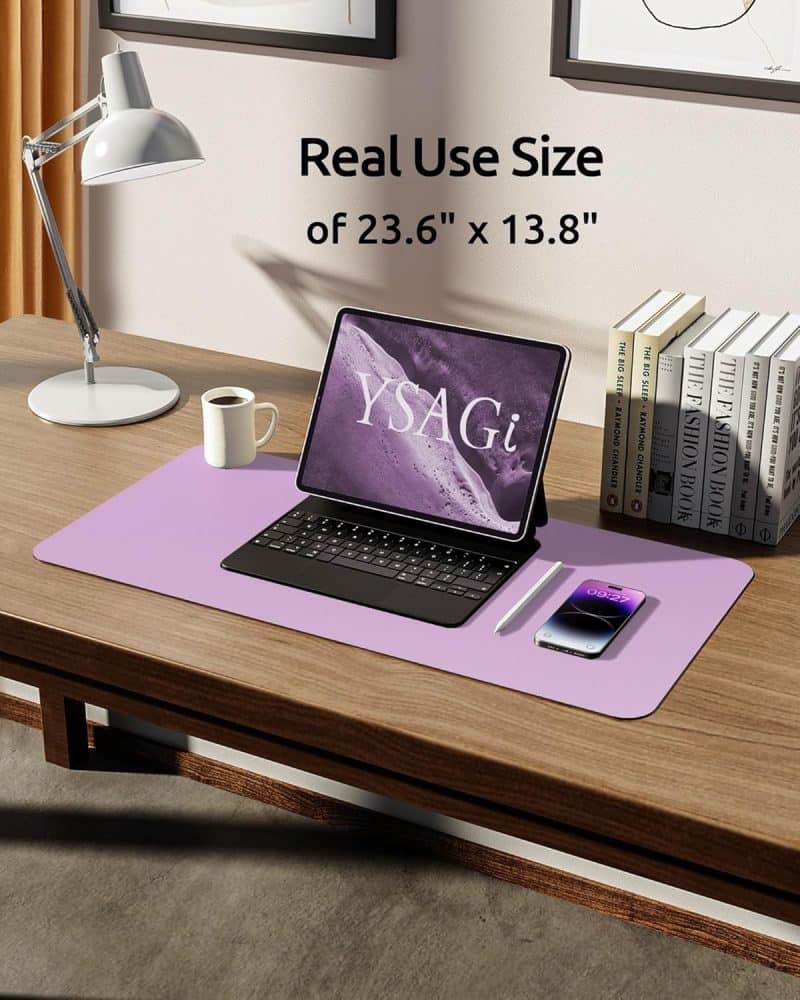 YSAGi Leather Desk Pad Protector - Image 244