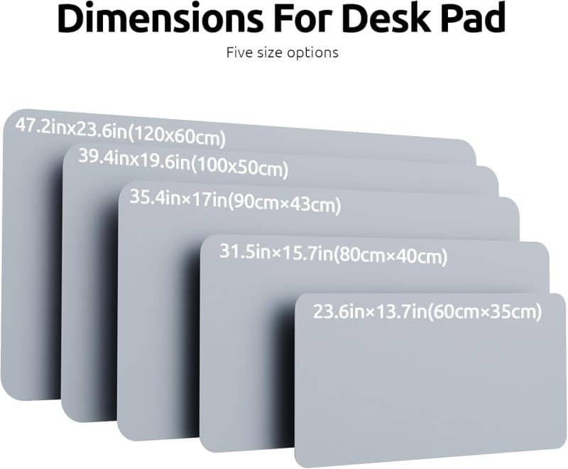 YSAGi Leather Desk Pad Protector - Image 251