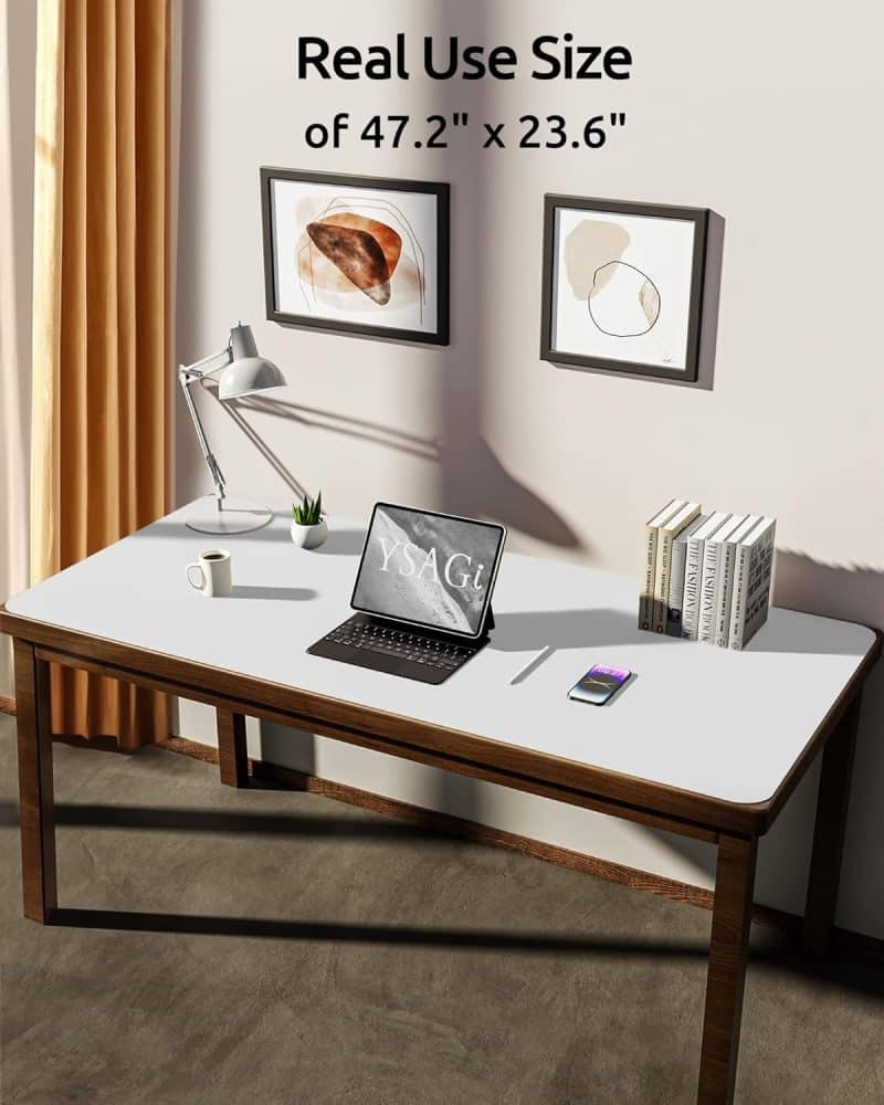 YSAGi Leather Desk Pad Protector - Image 255