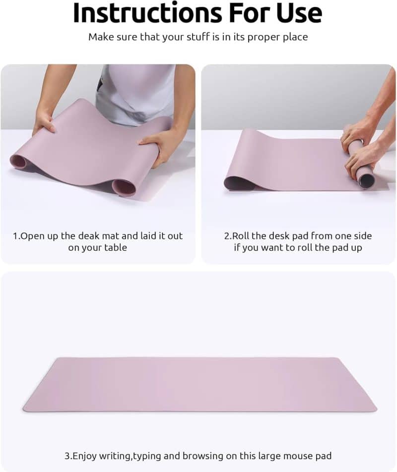 YSAGi Leather Desk Pad Protector - Image 267