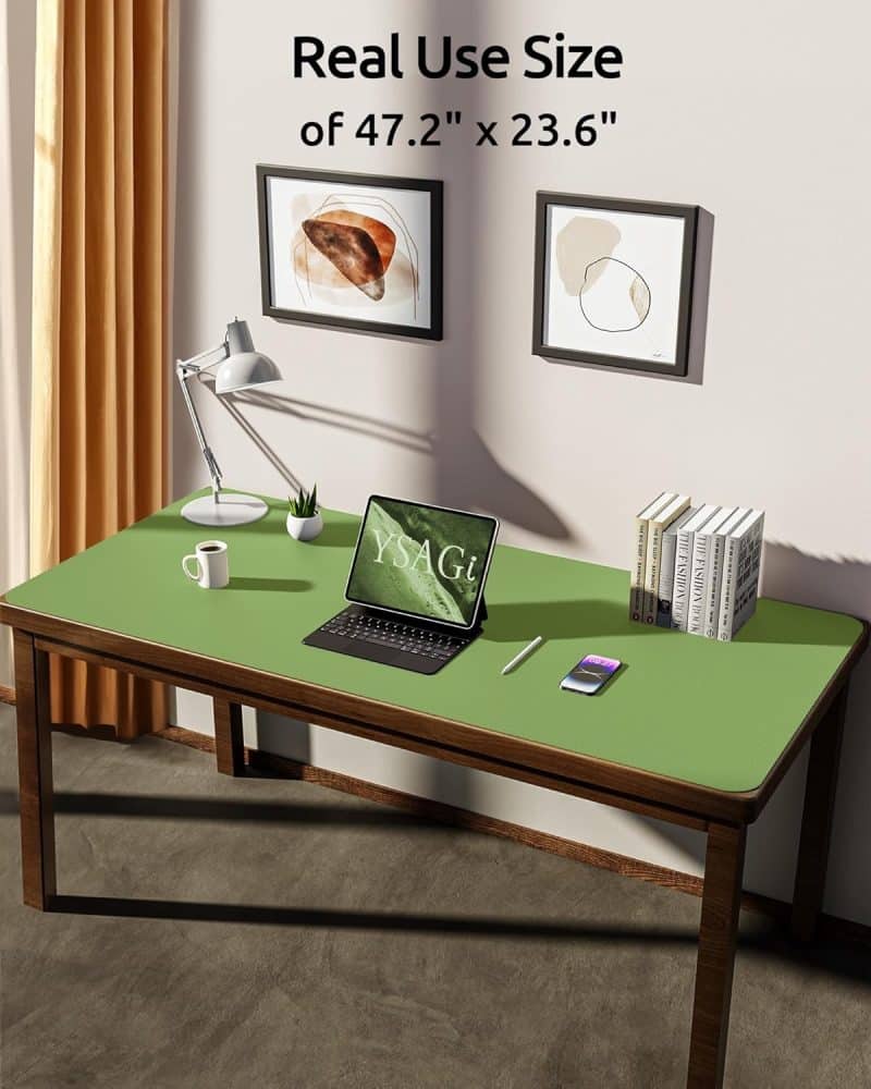 YSAGi Leather Desk Pad Protector - Image 269