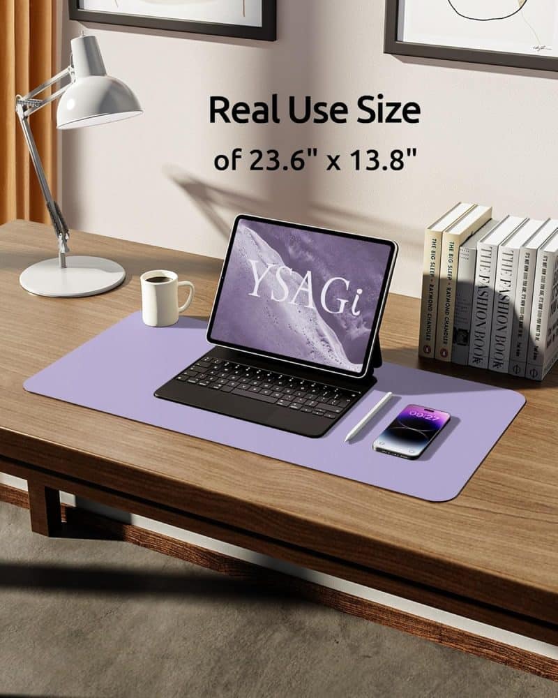 YSAGi Leather Desk Pad Protector - Image 274