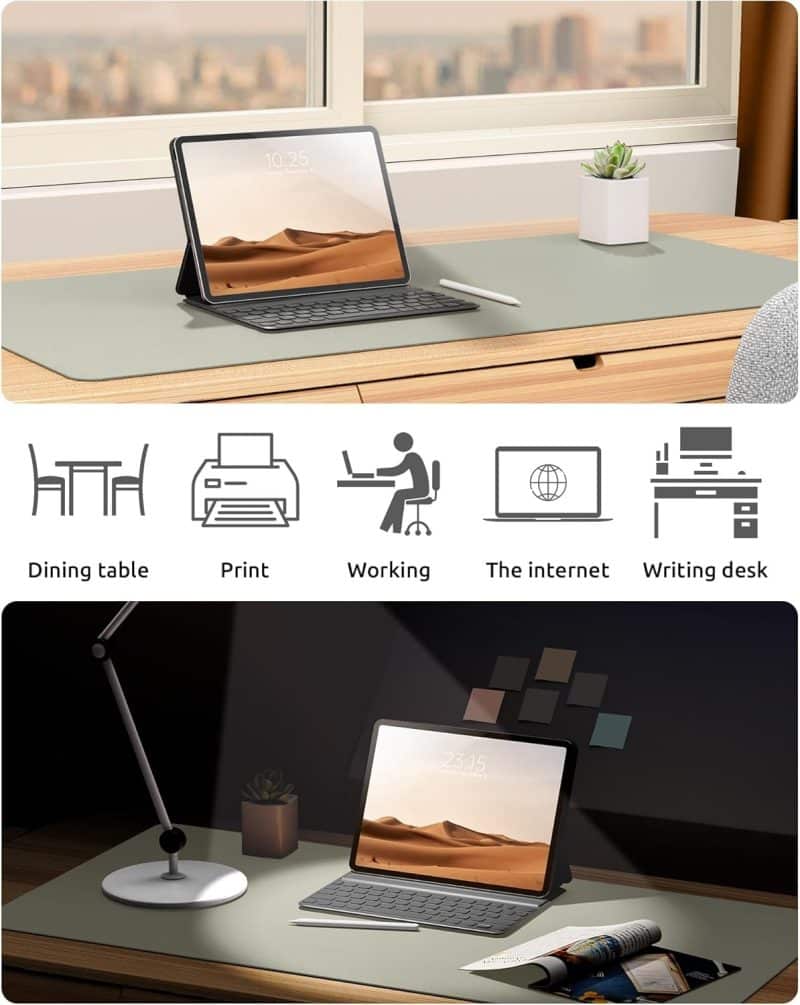 YSAGi Leather Desk Pad Protector - Image 280