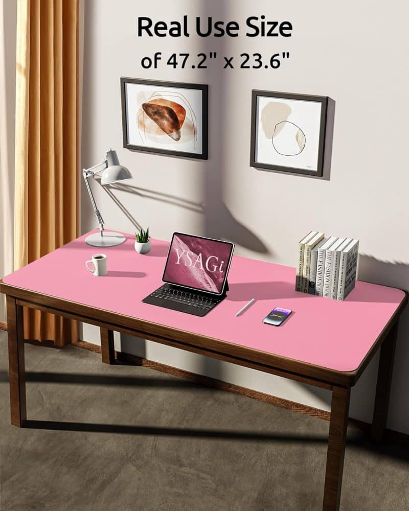 YSAGi Leather Desk Pad Protector - Image 298