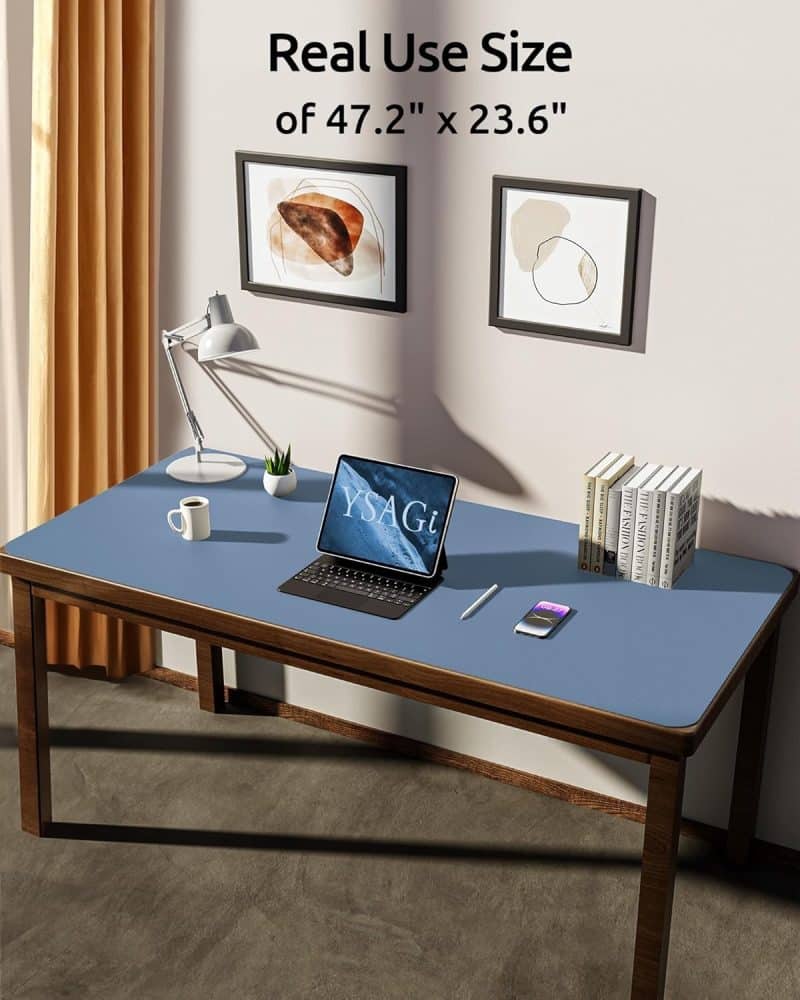 YSAGi Leather Desk Pad Protector - Image 302