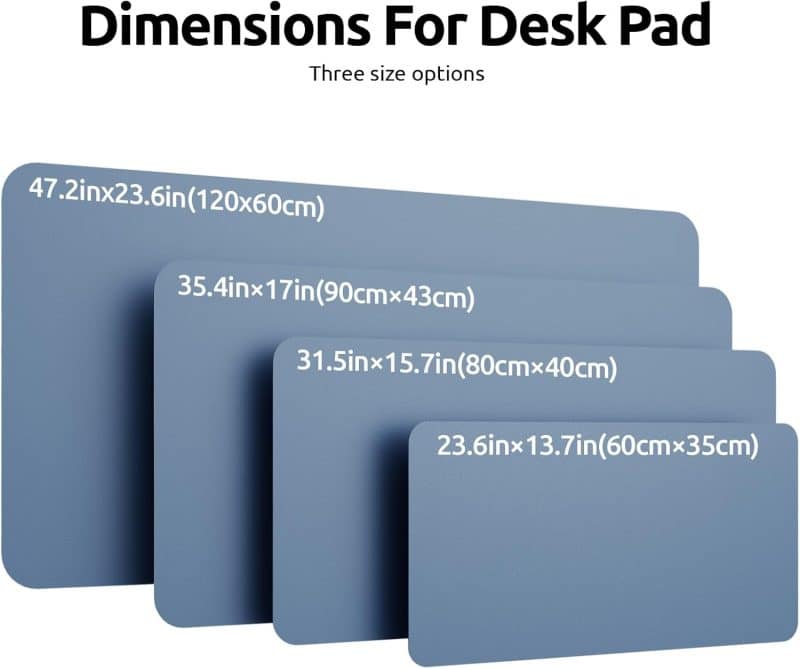YSAGi Leather Desk Pad Protector - Image 303