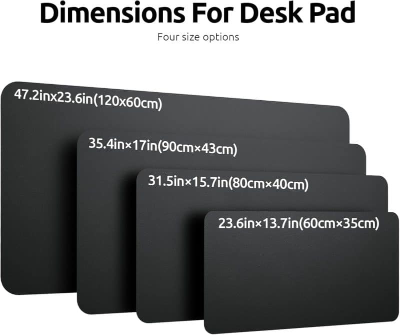 YSAGi Leather Desk Pad Protector - Image 306
