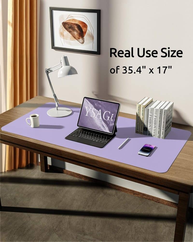 YSAGi Leather Desk Pad Protector - Image 309