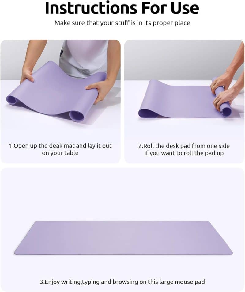 YSAGi Leather Desk Pad Protector - Image 310