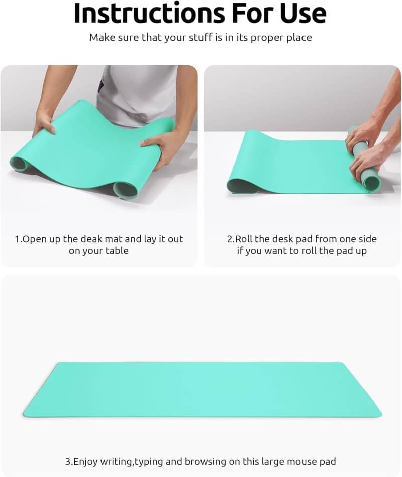 YSAGi Leather Desk Pad Protector - Image 317