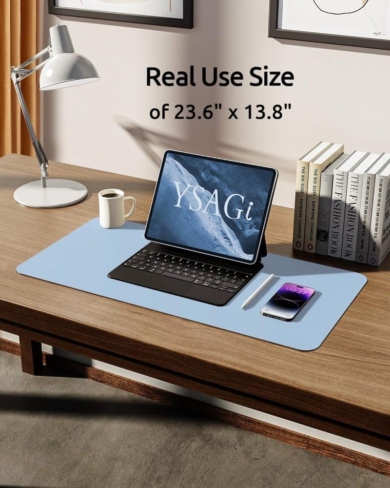 YSAGi Leather Desk Pad Protector - Image 325