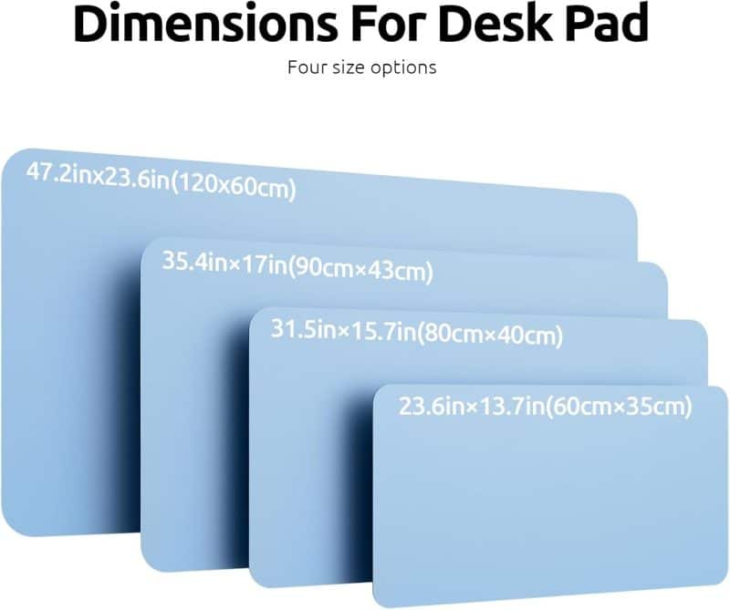 YSAGi Leather Desk Pad Protector - Image 328