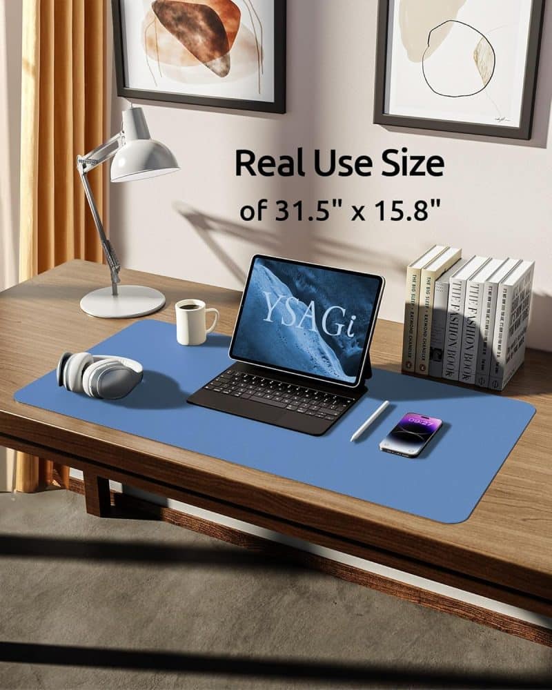 YSAGi Leather Desk Pad Protector - Image 331