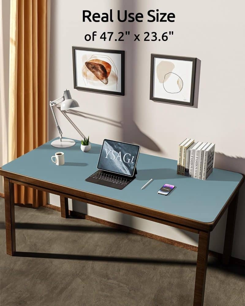 YSAGi Leather Desk Pad Protector - Image 337