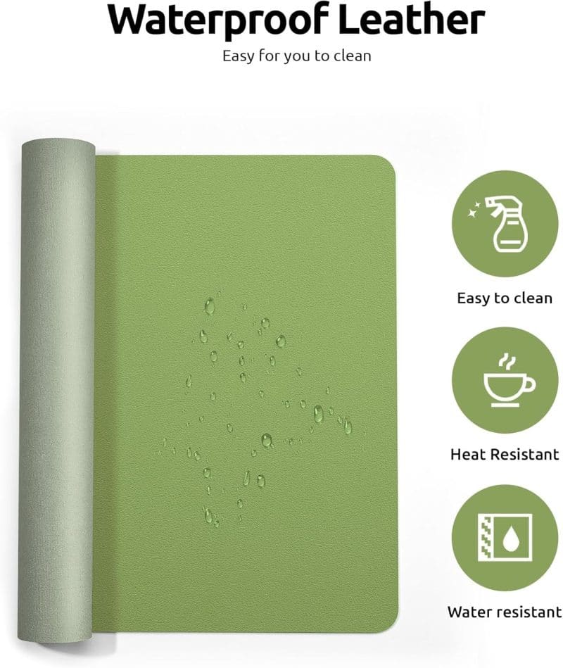 YSAGi Leather Desk Pad Protector - Image 341