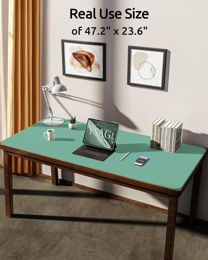 YSAGi Leather Desk Pad Protector - Image 352