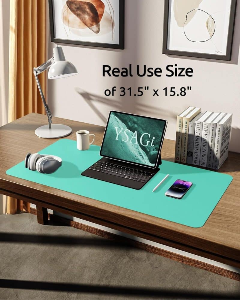 YSAGi Leather Desk Pad Protector - Image 362