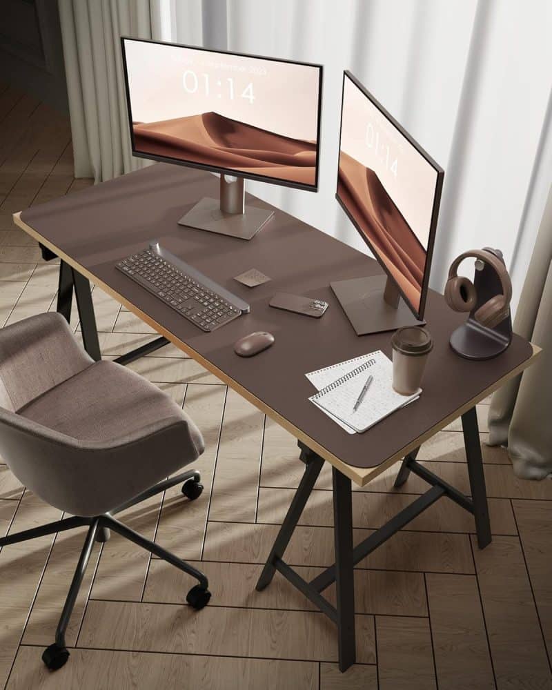 YSAGi Leather Desk Pad Protector - Image 366