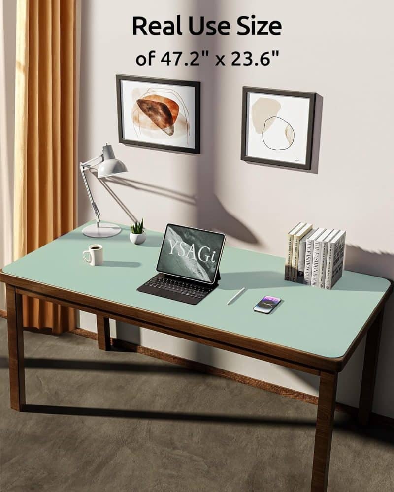 YSAGi Leather Desk Pad Protector - Image 384