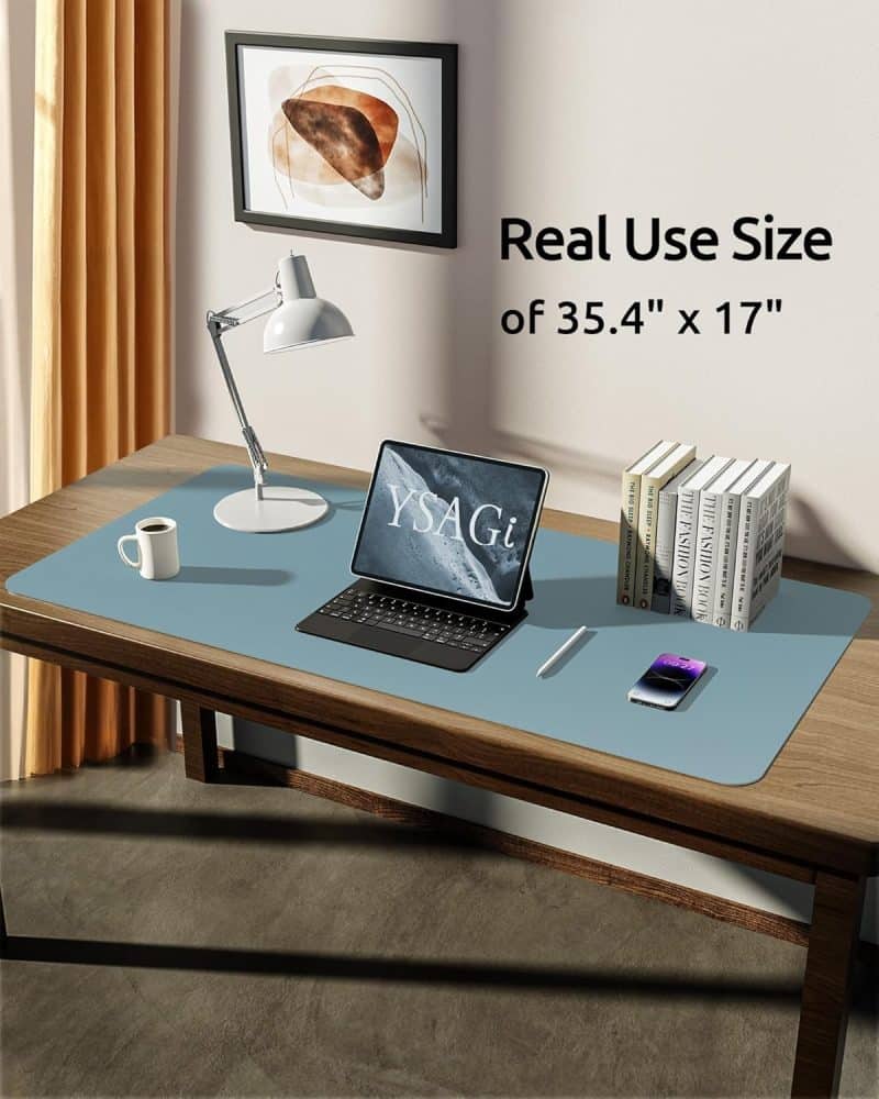 YSAGi Leather Desk Pad Protector - Image 390