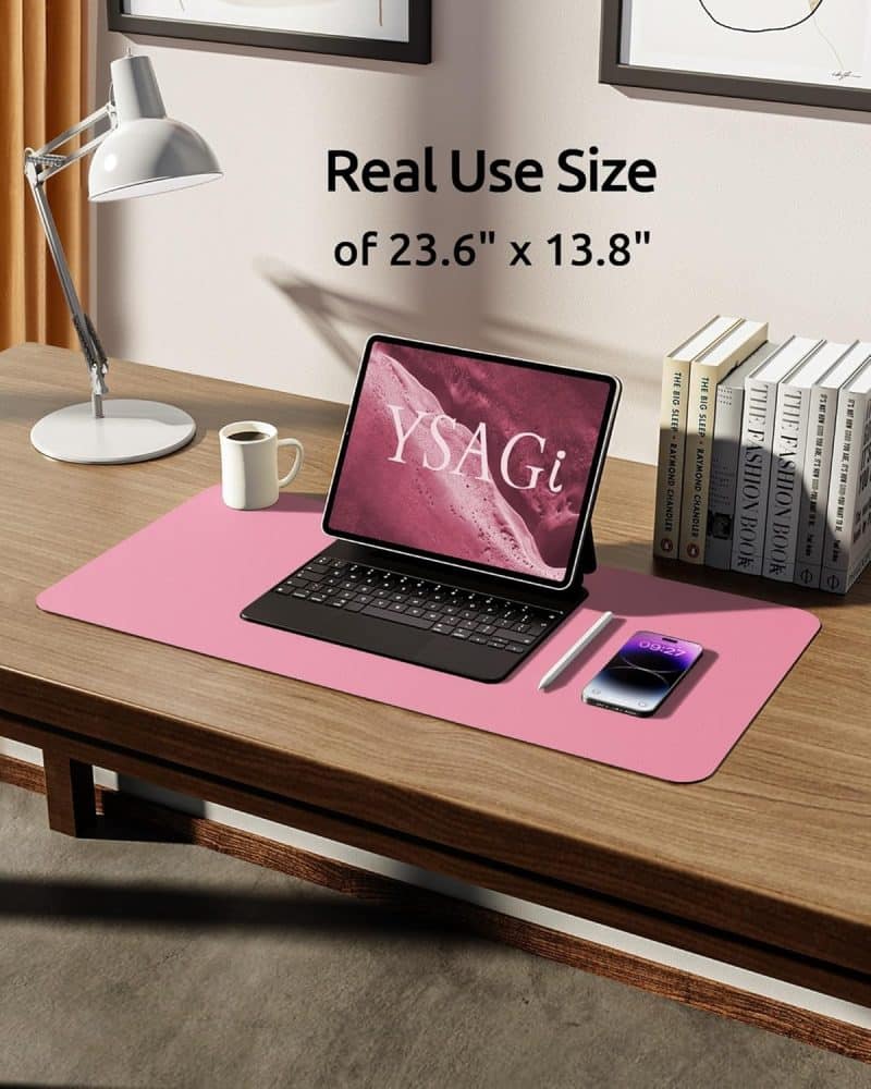 YSAGi Leather Desk Pad Protector - Image 396