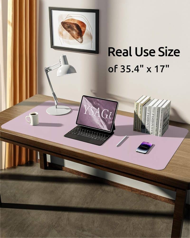 YSAGi Leather Desk Pad Protector - Image 401