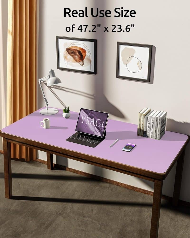 YSAGi Leather Desk Pad Protector - Image 414