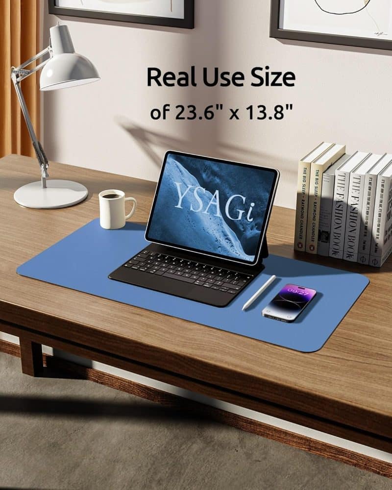YSAGi Leather Desk Pad Protector - Image 428