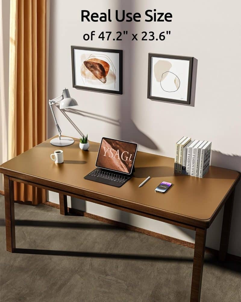 YSAGi Leather Desk Pad Protector - Image 434