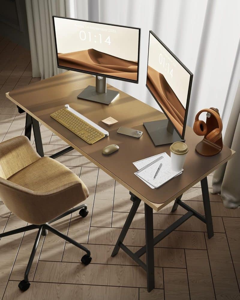 YSAGi Leather Desk Pad Protector - Image 435