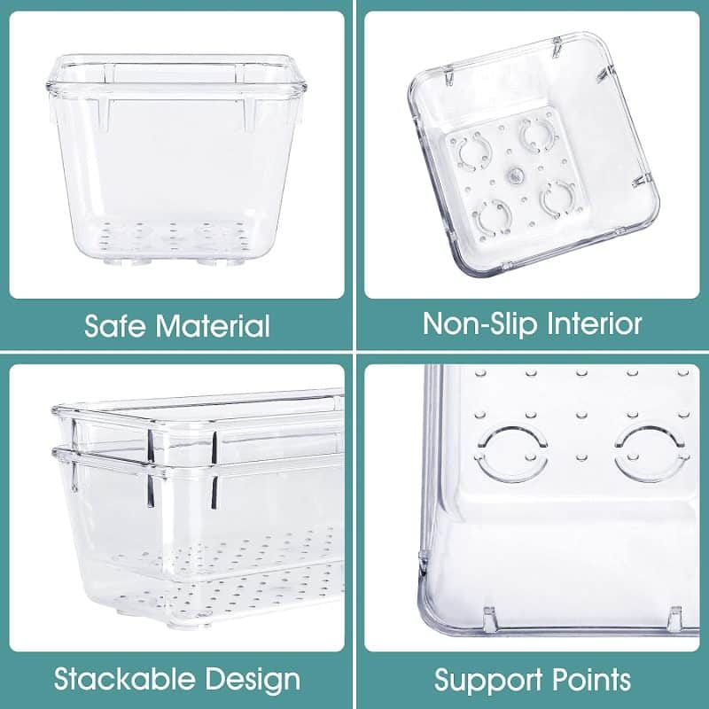 WOWBOX 25 PCS Plastic Drawer Organizer Set - Image 3
