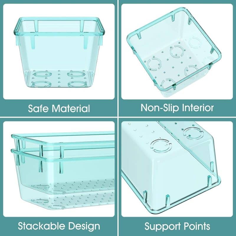 WOWBOX 25 PCS Plastic Drawer Organizer Set - Image 9