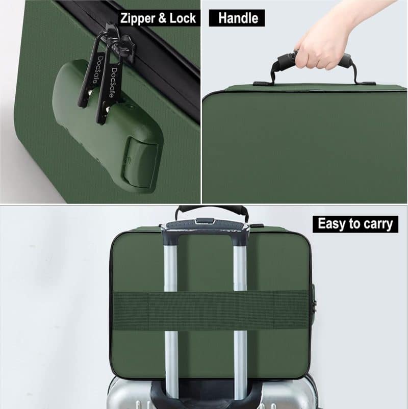 DocSafe Document Organizer with Lock - Image 9