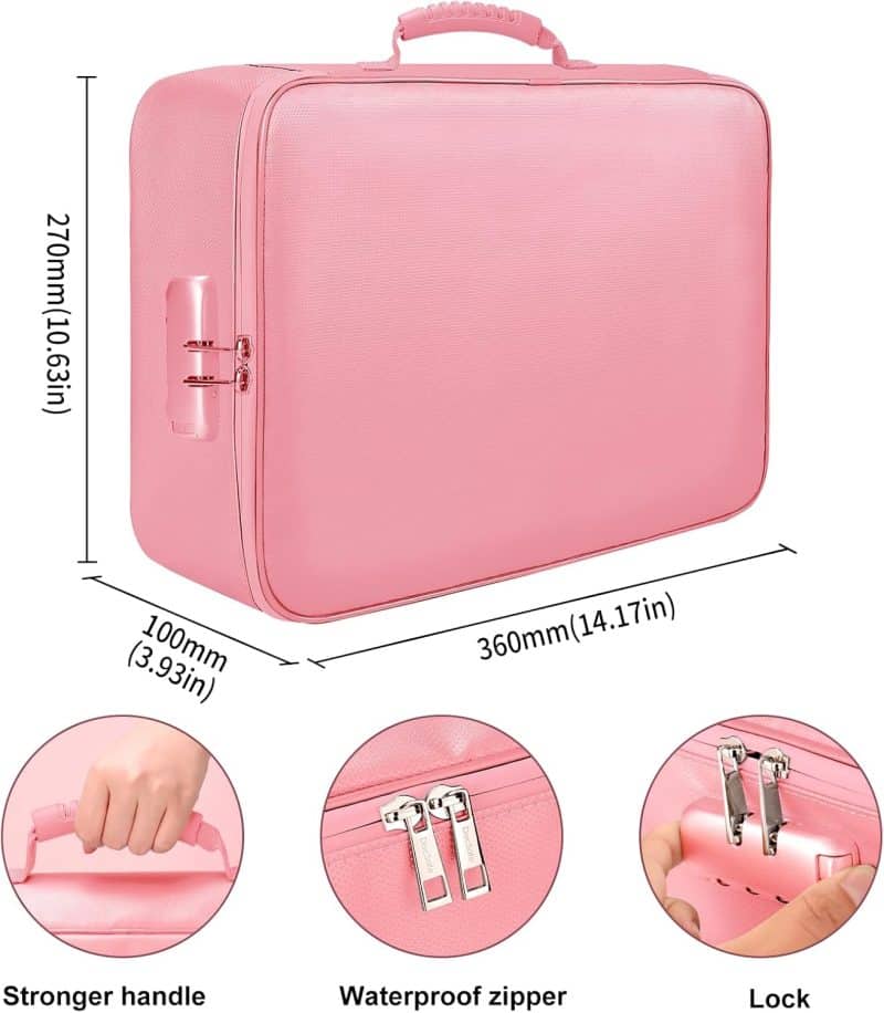 DocSafe Document Organizer with Lock - Image 29