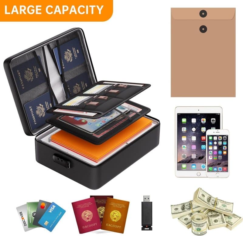 DocSafe Document Organizer with Lock - Image 45