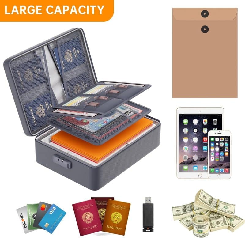 DocSafe Document Organizer with Lock - Image 54