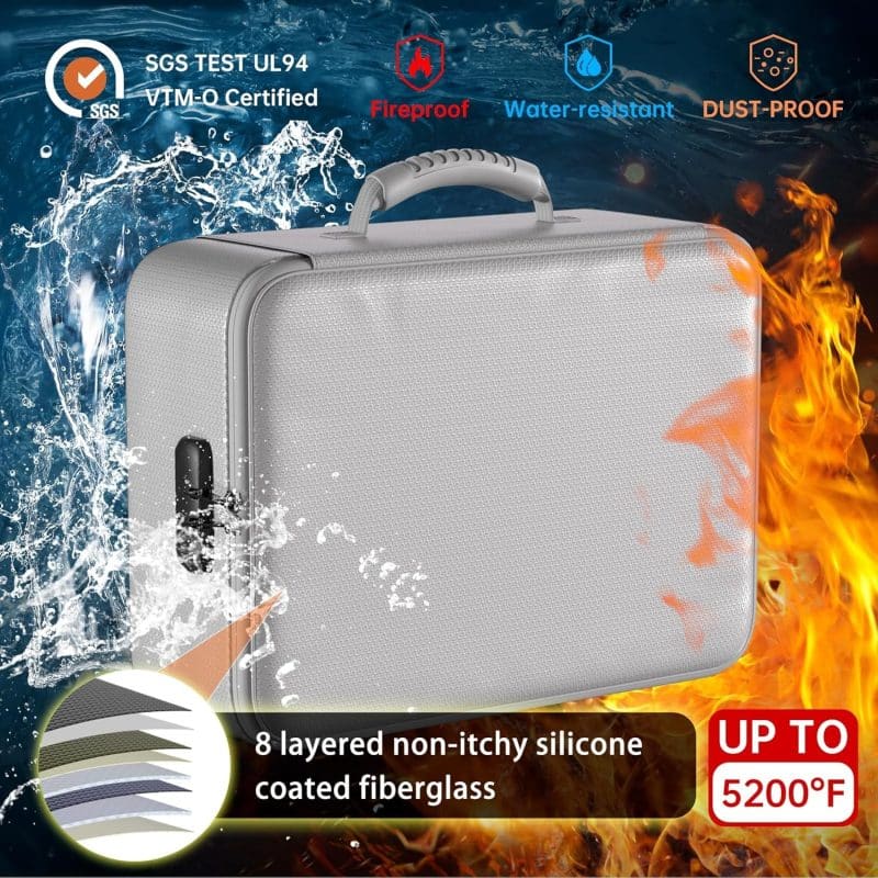 DocSafe Document Organizer with Lock - Image 61