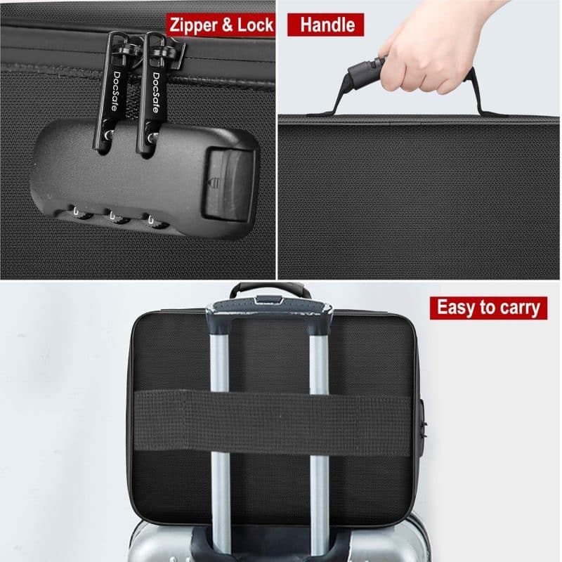 DocSafe Document Organizer with Lock - Image 72