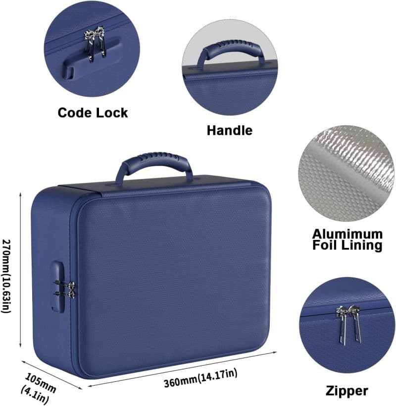 DocSafe Document Organizer with Lock - Image 81