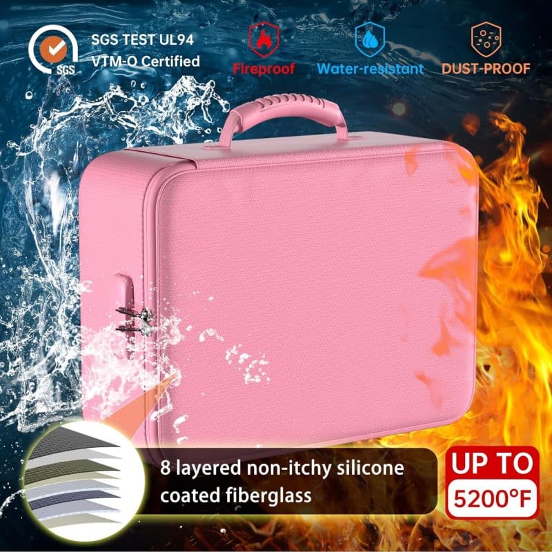 DocSafe Document Organizer with Lock - Image 86