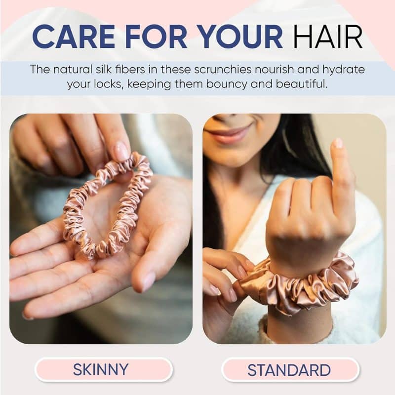 Blissy Silk Scrunchies - Image 4