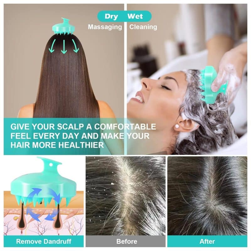 URTHEONE Scalp Massager Shampoo Brush - Image 43