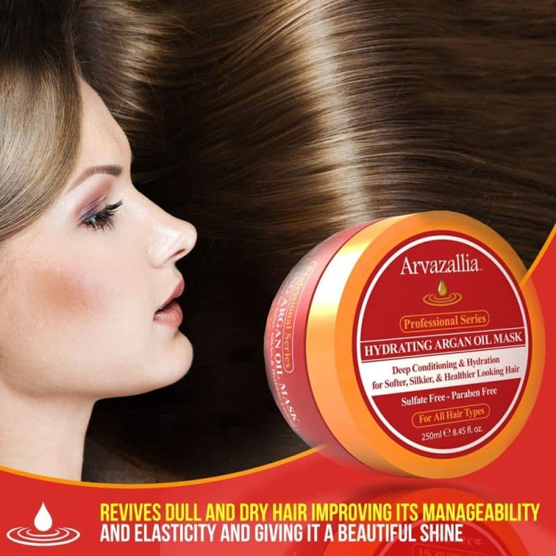 Arvazallia Hydrating Argan Oil Mask - Image 4