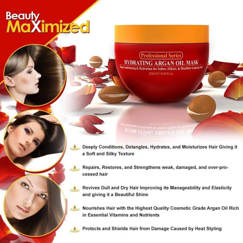 Arvazallia Hydrating Argan Oil Mask - Image 5